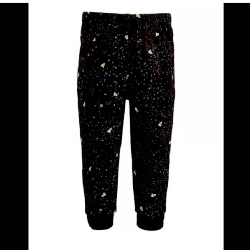 NWT Black Starry Celestial Joggers